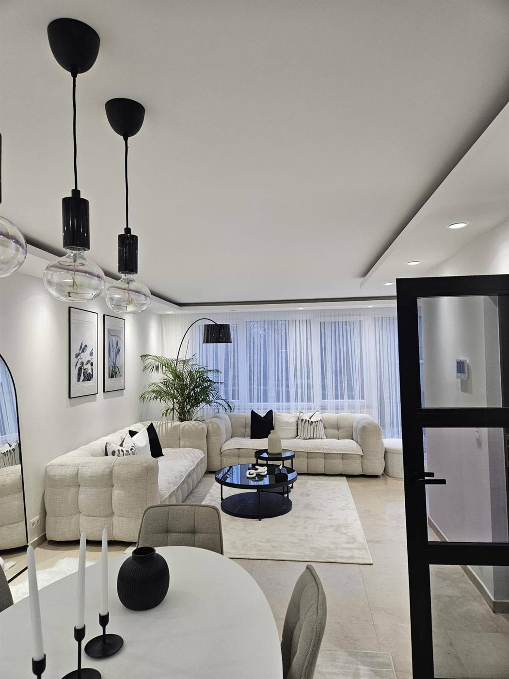 Salon rénové par AL Groupe